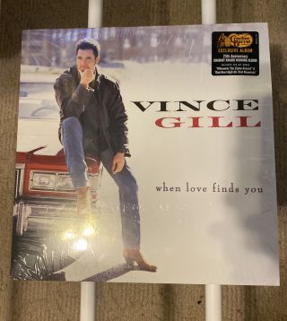 Like Rare Vince Gill When Love Finds You Cracker Barrel Exclusive Vinyl