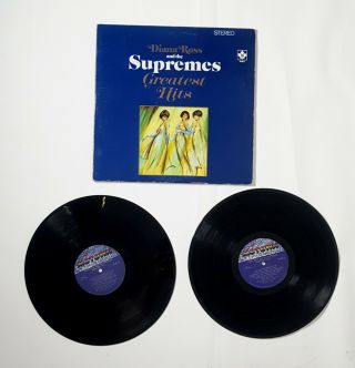 Diana Ross And The Supremes Greatest Hits 2 - Vinyl Album Set 1979 M 663/2 Canada