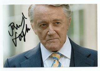 Robert Vaughn 1932 - 2016 American Actor The Man From Uncle.  Signed Photo