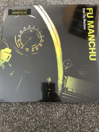 Fu Manchu - Start The Machine Limited Edition Off 3000 - Vinyl (lp) Coloured