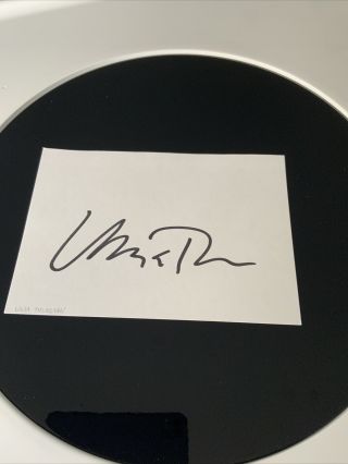 Uma Thurman Autograph Signed Index Card Kill Bill Batman & Robin