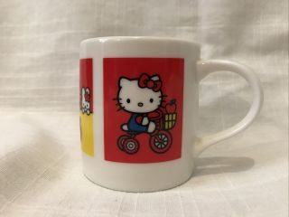 Vintage Sanrio Smiles 2000 Hello Kitty Ceramic Mug Cup Tea Cup
