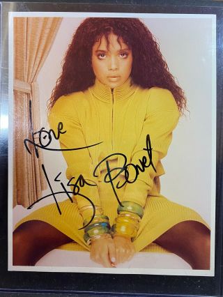 Signed Lisa Bonet Photo Autograph " The Cosby Show  A Different World " Auto