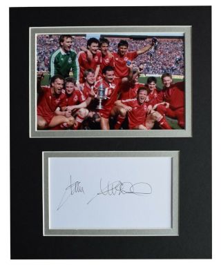 Jim Leighton Signed Autograph 10x8 Photo Display Aberdeen Football Aftal