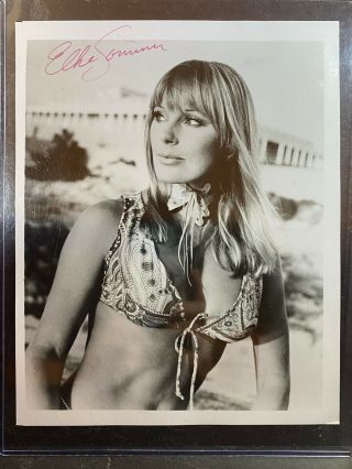 Signed Elke Sommer Photo Autograph Pink Panther " A Shot In The Dark " Auto