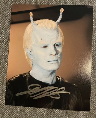 In Person Signed Autograph Of Jeffrey Combs As Shran In Star Trek