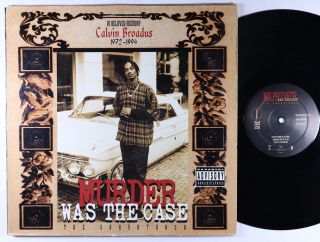 V/a (ft.  Snoop Doggy Dogg) - Murder Was The Case 2xlp - Death Row/interscope