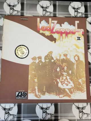 Led Zeppelin Ii Lp 1969 Atlantic ‎sd 8236
