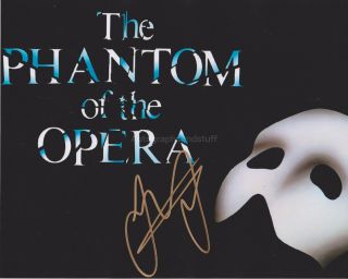 John Owen Jones Hand Signed 8x10 Photo,  Autograph Phantom Of The Opera Les Mis B
