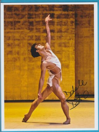 Davide Dato In Person Signed Glossy Photo Ballet 27x20 Cm Autograph