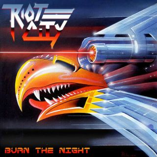 Riot City - Burn The Night (12 " Lp On Silver Vinyl)