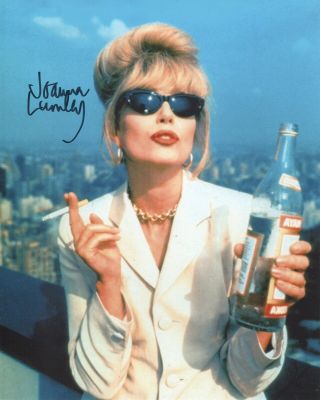 Joanna Lumley As Patsy Signed Absolutely Fabulous 8x10 Photo