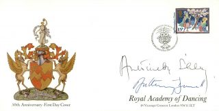 1986 Ballet First Day Cover Signed The Dream: Antoinette Sibley,  Anthony Dowell