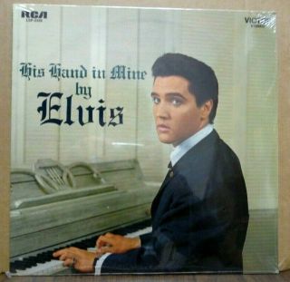 Elvis Presley His Hand In Mine - Rca Lp Lsp - 2328 Stereo Factory