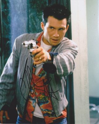 Christian Slater Hand Signed 8x10 Photo,  True Romance,  Mr Robot,  Heathers C