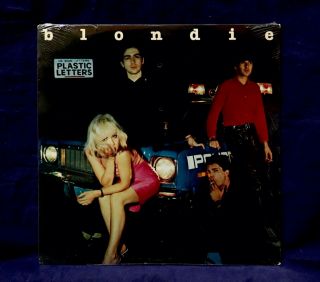 Blondie Very Rare Lp Plastic Letters 1978 Usa 1stpress No Cutouts Oop