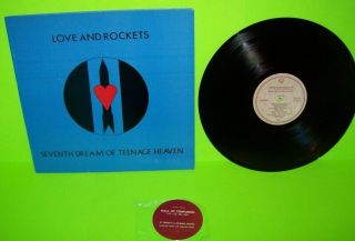 Love And Rockets Seventh Dream Of Teenage Heaven Vinyl Lp Record Gothic Postpunk