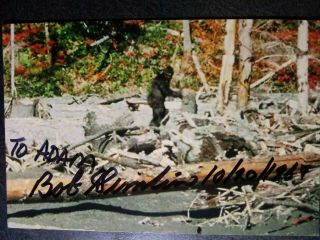 Bob Gimlin Authentic Hand Signed Autograph 4x6 Photo - Bigfoot 10/20/1967