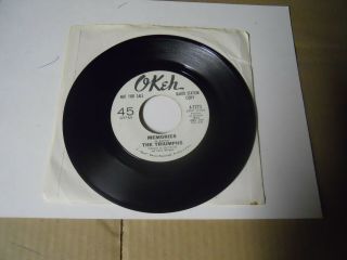 The Triumphs - Memories - Northern Soul 45 On Okeh