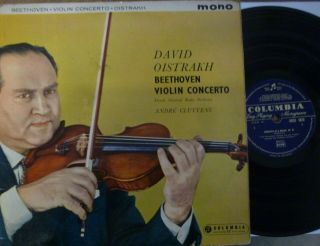 David Oistrakh - Cluytens / Beethoven Violin Concerto / Columbia 33cx 1672
