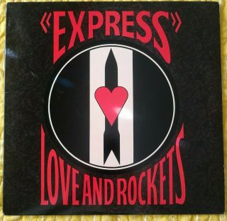 " Express " Love And Rockets 1986 Vinyl Record