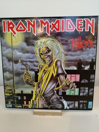 Iron Maiden Killers Vinyl Lp Record Ex