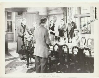 Hitchcock - Rebecca - Judith Anderson - Signed `and Then There Were None` 8x10