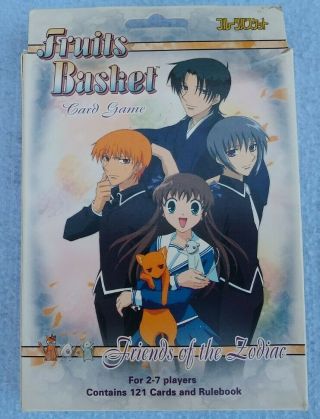 Vintage 2001 Fruits Basket Collectible Card Game Friends Of The Zodiac Manga
