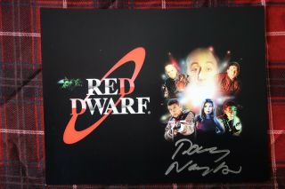 Hand Signed In Person Doug Naylor 10 X 8 Red Dwarf