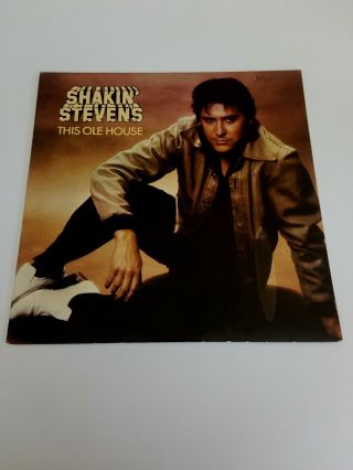Shakin Stevens This Ole House Rare Australian Promo 1st Press Vinyl Lp No Crazy