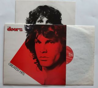 The Doors Greatest Hits Lp Uk 1st Press Elektra A1 B1,  Inner Sleeve Vinyl