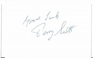 Terry Scott Autograph