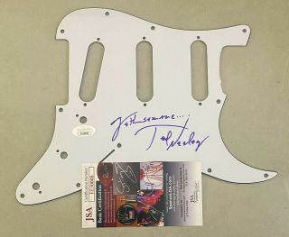 Ted Neeley Jesus Christ Superstar Signed Autograph Strat Guitar Pickguard Jsa