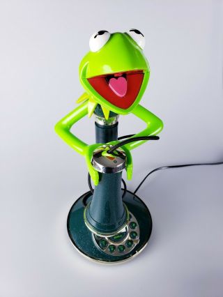Vintage▪kermit The Frog ▪muppet▪ Candlestick Touchtone Telephone▪telemania Phone