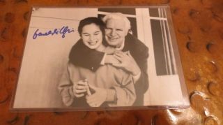 Geraldine Chaplin Actress Signed Autographed Photo Daughter Of Charlie Chaplin
