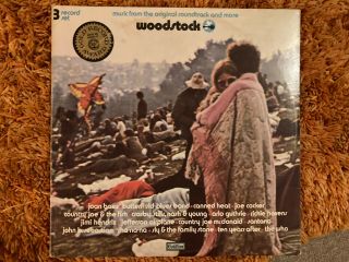 Various Woodstock Music From The Soundtrack Vinyl Lp Album Record
