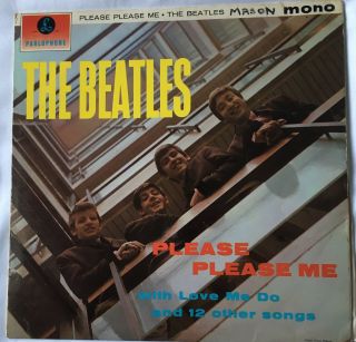 Vinyl Lp - The Beatles - Please Please Me - Mono - Parlophone Pmc1202