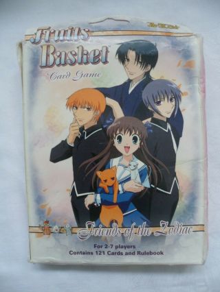 Rare Vintage Fruits Basket Collectible Card Game Friends Of The Zodiac Anime