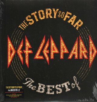 Def Leppard Story So Far The Best Of Double Lp Vinyl Europe Bludgeon Riffola