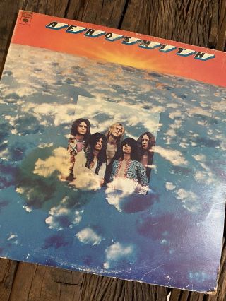 Aerosmith 1973 Early Press Vinyl Lp Record Album Dream On Orange Cover