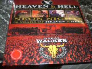 Heaven And Hell Live At Wacken 2lp Color Vinyl Lp Ltd