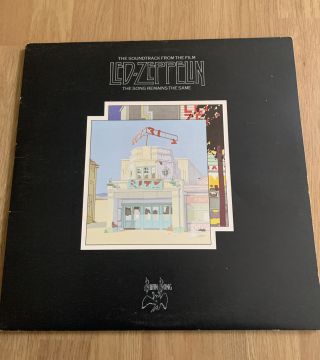 Led Zeppelin Vinyl Album Song Remains The Same 89402 - Attached Booklet
