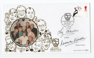 Norman Wisdom & Liz Fraser Benham Signed Commemorative Cover