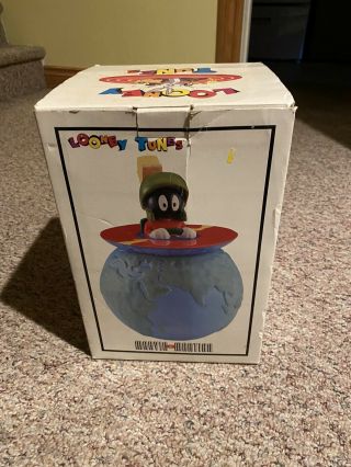 Marvin The Martian Globe Cookie Jar,  Warner Bros. ,  Looney Tunes,  1993.