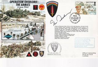 44/4c Operation Overland Armies Signed Brig G L W Andrews At Normandy 1944