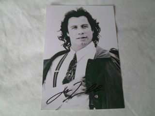John Travolta - Autographed Photo Signed By John Travolta Swordfish Pulp Fiction