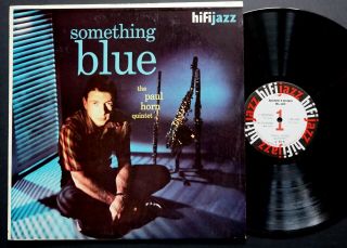 Paul Horn Quintet Something Blue Mono Dg 1960 Hi - Fi Jazz Lp Ex Orig J615