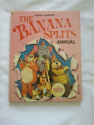 Hanna Barbara " The Banana Splits " Annual Book