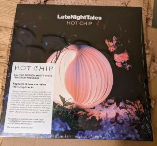 Late Night Tales: Hot Chip 2 X White Vinyl Lp Alnlp56 Ltd Ed 280 Of 1000