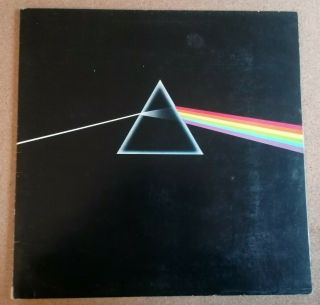Pink Floyd Lp Dark Side Of The Moon Uk Harvest Press A - 4 B - 3
